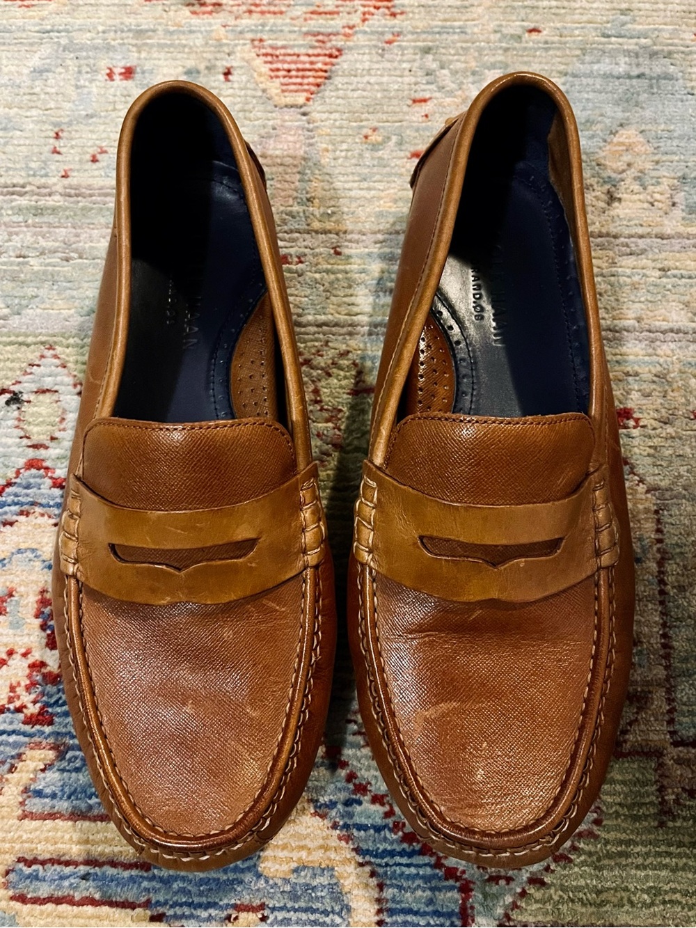 Men's Cole Haan Leather Penny Loafers